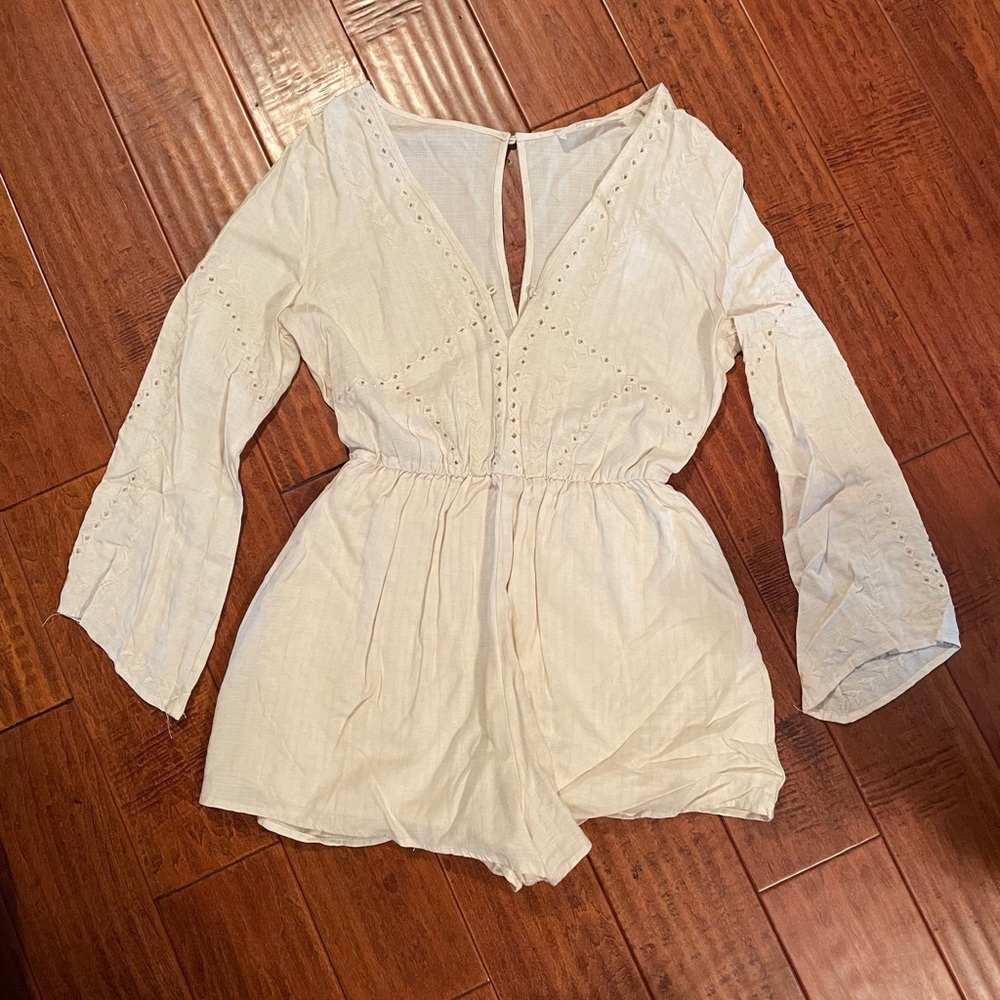 Long sleeve romper